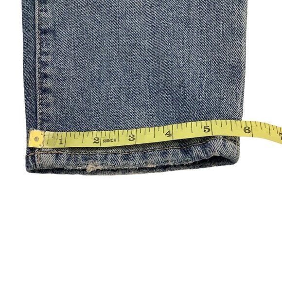 NWT Old Navy High Rise OG Straight Button-Fly Blue Jeans Womens Size 6 - Picture 7 of 10
